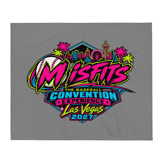 Throw Blanket | Misfits Baseball | Crest Logo