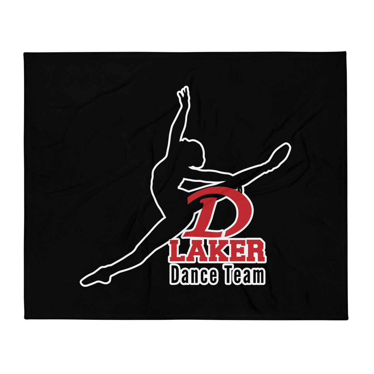 Throw Blanket | Detroit Lakes Dance | Valor Varsity Logo