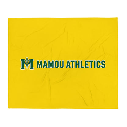 Throw Blanket | Mamou High School | Emblem Logo