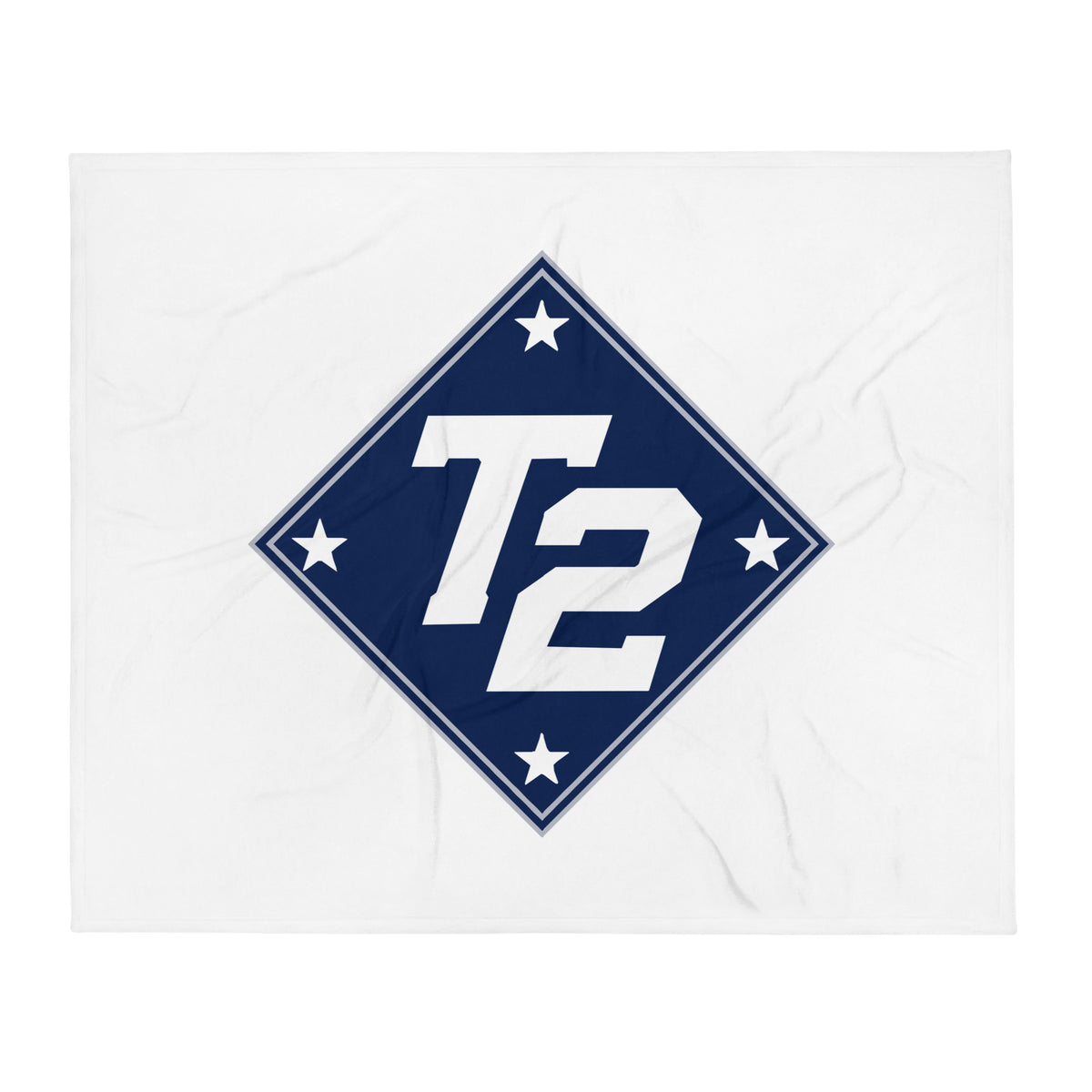 Throw Blanket | Texas Turn Two Baseball | Crest Logo