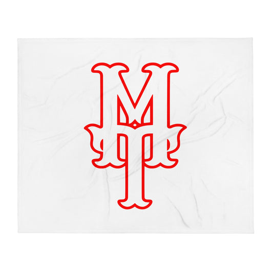 Throw Blanket | MT | Lettermark Logo