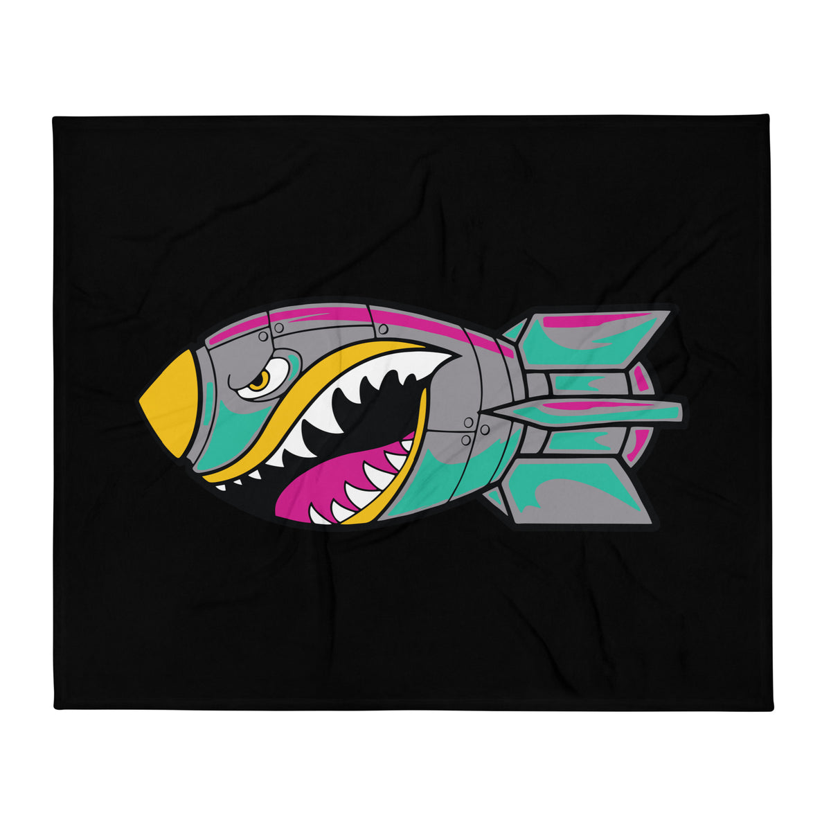 Throw Blanket | Buffalo Bomb Squad 12u Softball | Icon Logo