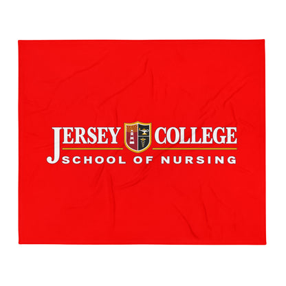 Throw Blanket | Grand View University Nursing | Emblem Logo