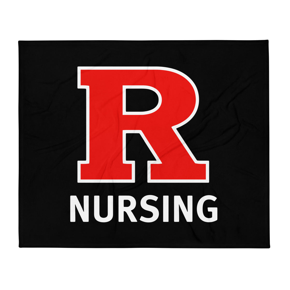 Throw Blanket | Grand View University Nursing | Lettemark Logo