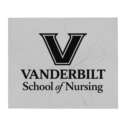 Throw Blanket | Grand View University Nursing | Crest Logo