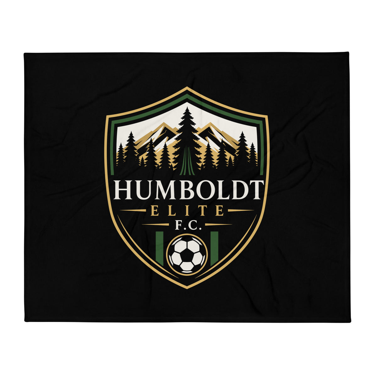 Throw Blanket | Humboldt Elite FC | Shield Logo