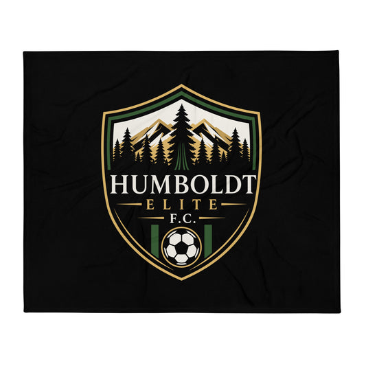 Throw Blanket | Humboldt Elite FC | Shield Logo