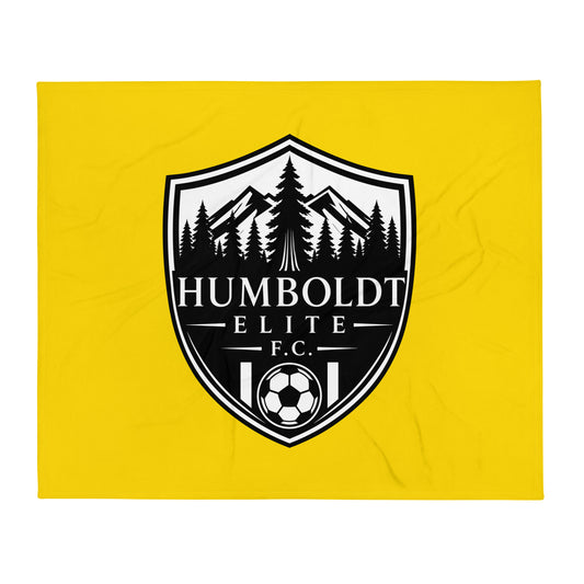 Throw Blanket | Humboldt Elite FC | Emblem Logo