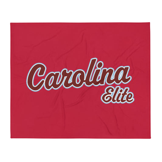 Throw Blanket | Carolina Elite-Shields | Modern Script Logo