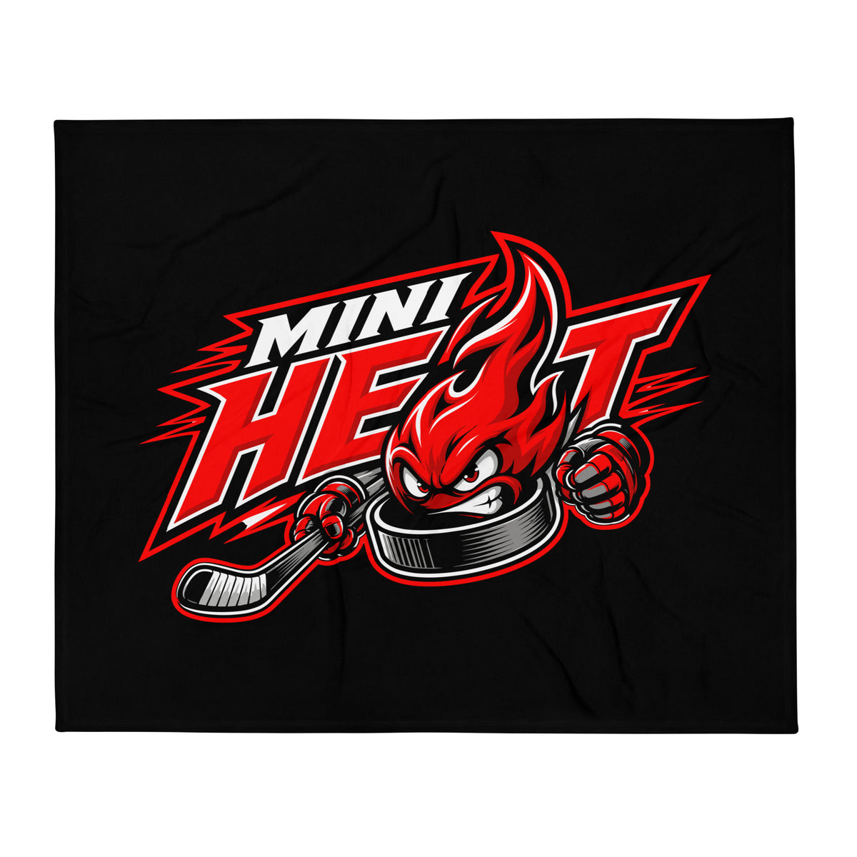 Throw Blanket | MINI HEAT | Emblem Logo