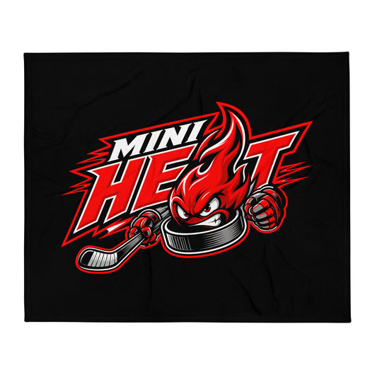 Throw Blanket | MINI HEAT | Emblem Logo