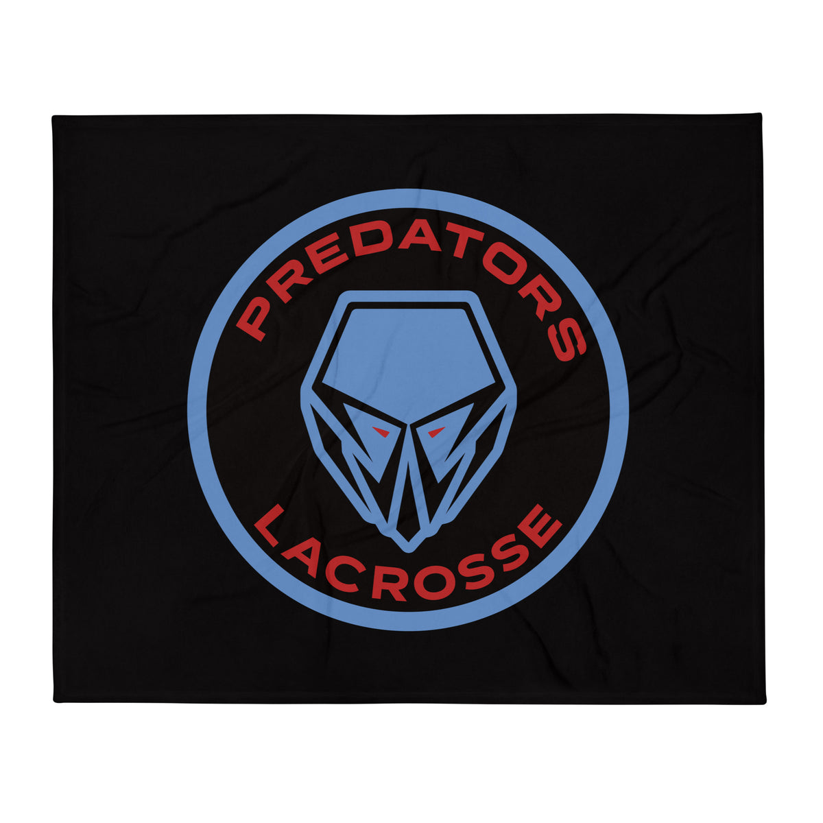 Throw Blanket | Predators Lacrosse | Badge Logo