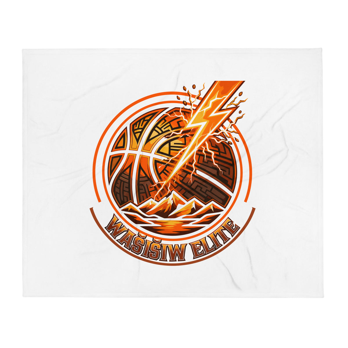 Throw Blanket | Wašišiw Elite | Crest Logo