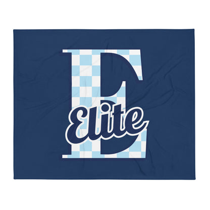Throw Blanket | PV Elite 7U Baseball | Elite Mark Logo