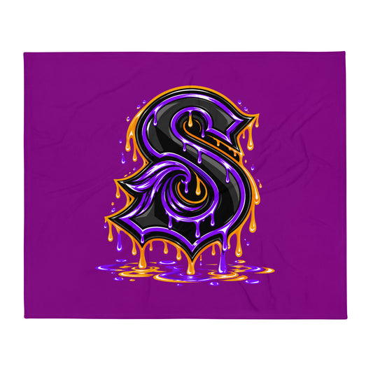 Throw Blanket | Naples Sirens | Lettermark Logo