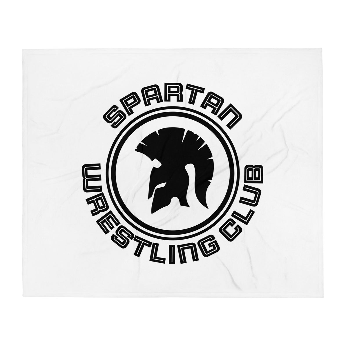 Throw Blanket | Spartan Wrestling Club | Crest Logo
