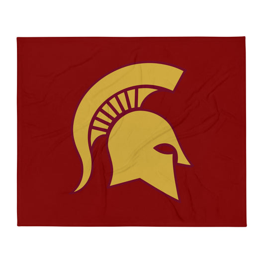 Throw Blanket | Turpin Football | Crest Logo