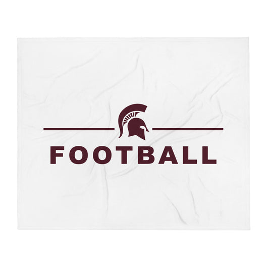 Throw Blanket | Turpin Football | Modern Script Logo