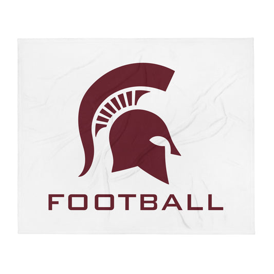 Throw Blanket | Turpin Football | Lettermark Logo