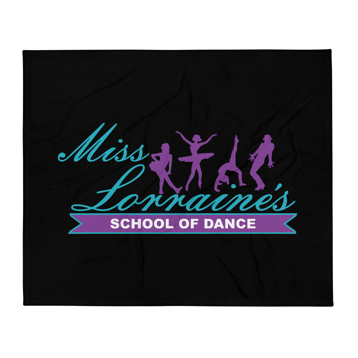 Throw Blanket | Miss Lorraine’s School of Dance | Crest Logo