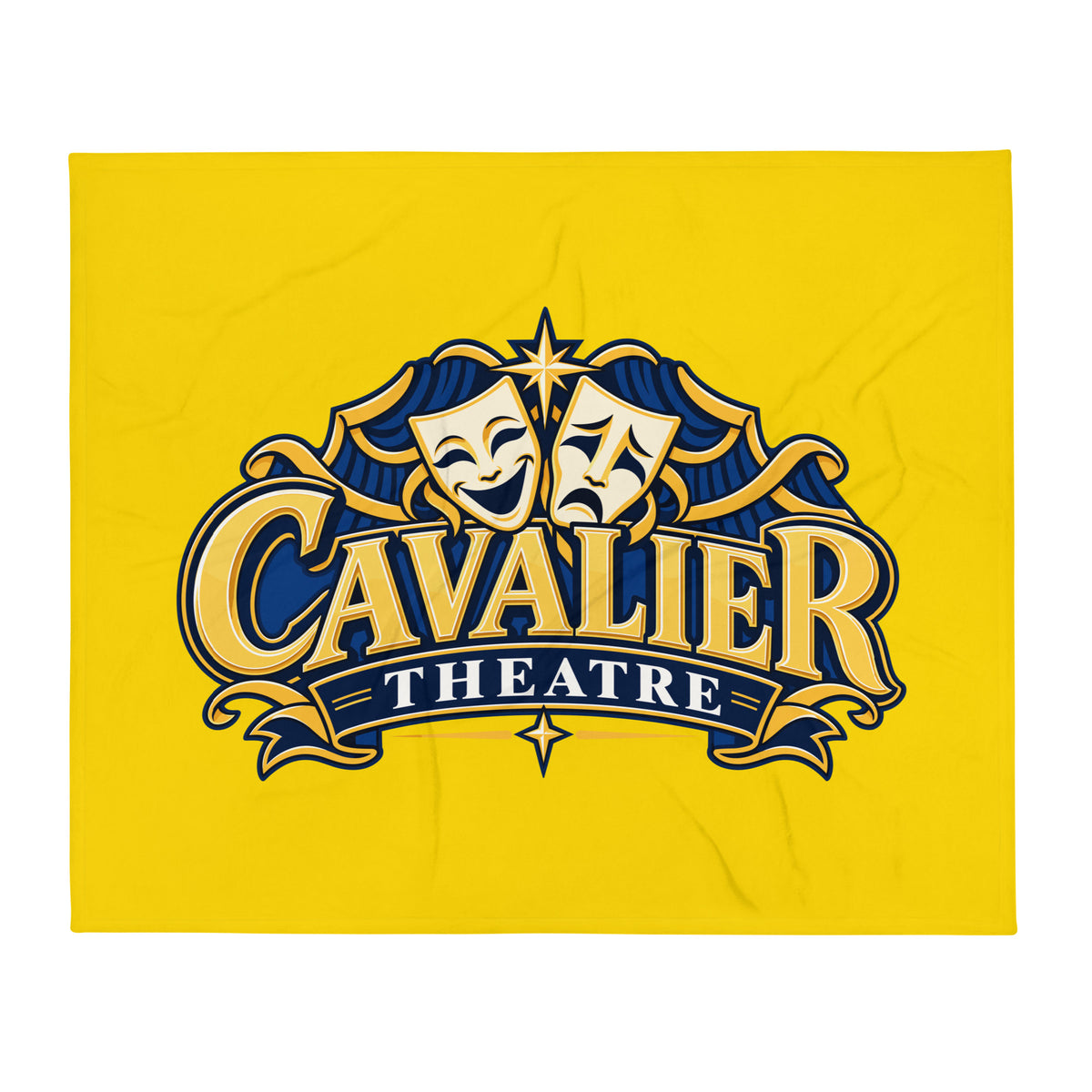 Throw Blanket | Cavalier Theatre Troupe | Emblem Logo