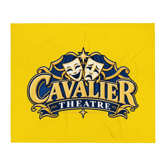 Throw Blanket | Cavalier Theatre Troupe | Emblem Logo