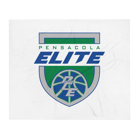 Throw Blanket | Pensacola Elite Inc. | Shield Logo