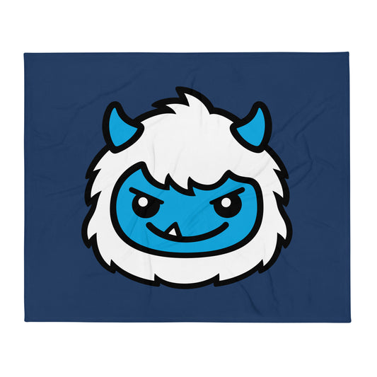Throw Blanket | Yetis Softball | Vanguard Yeti Logo