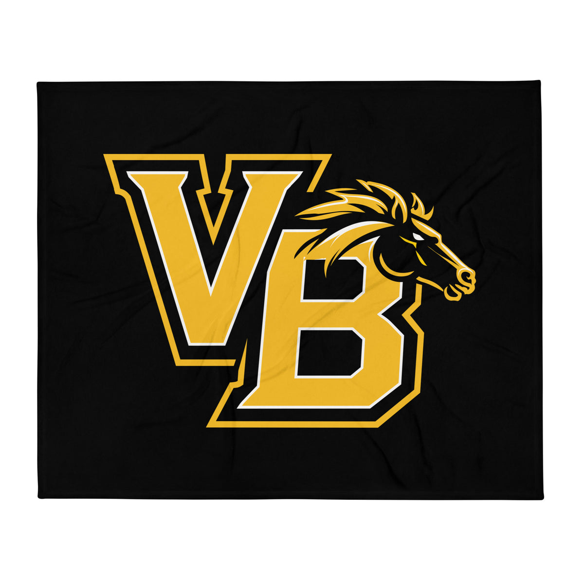 Throw Blanket | Vegas Broncos VBC | VB Lettermark Logo