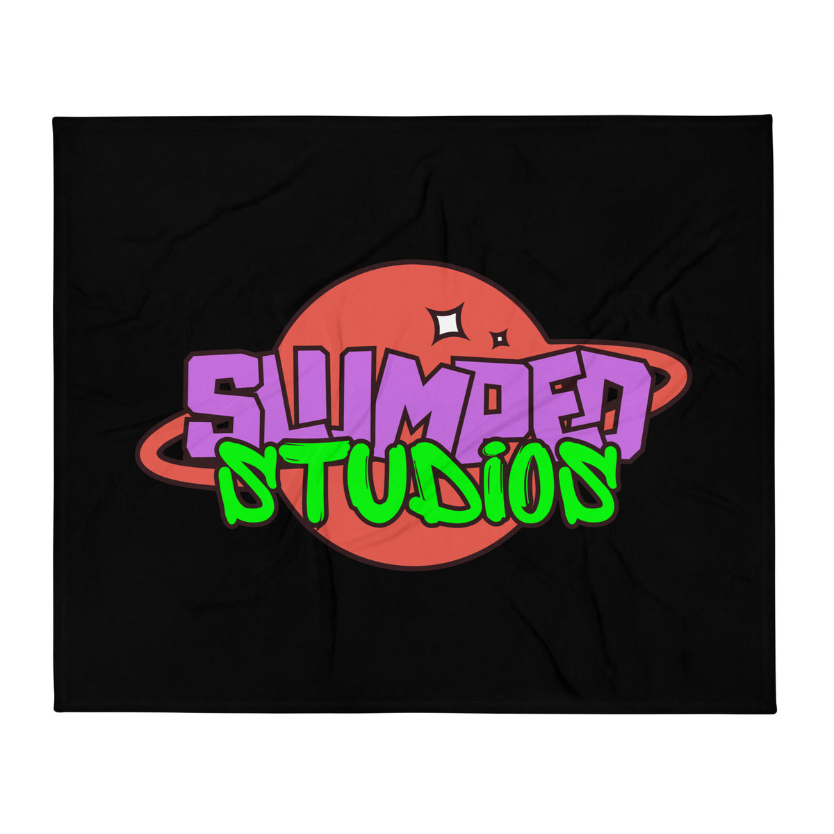 Throw Blanket | SlumpedStudios | Emblem Logo