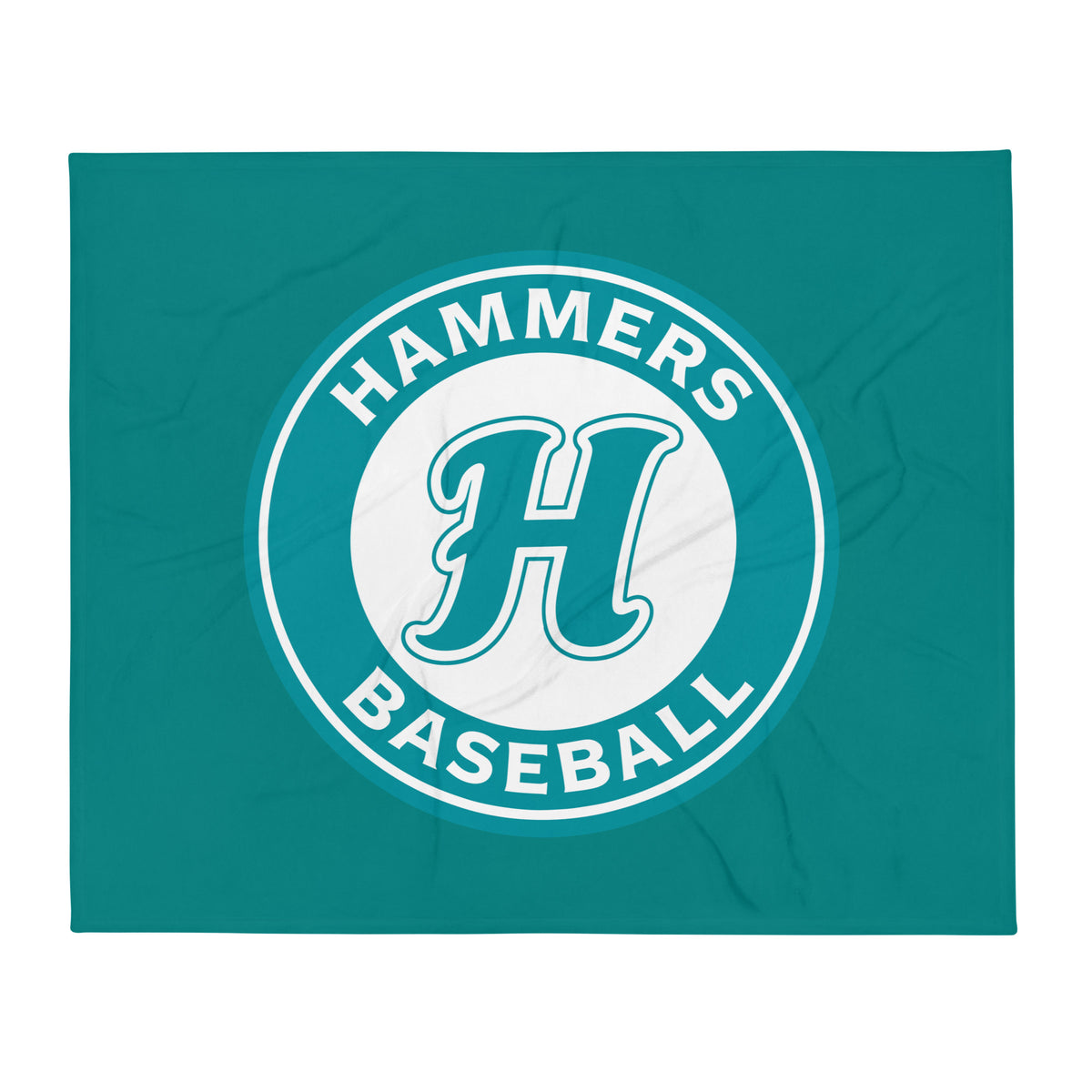 Throw Blanket | Hammers Baseball (10U) | Badge Logo