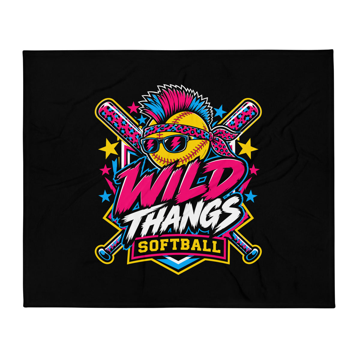 Throw Blanket | Wild Thangs | Valor Logo