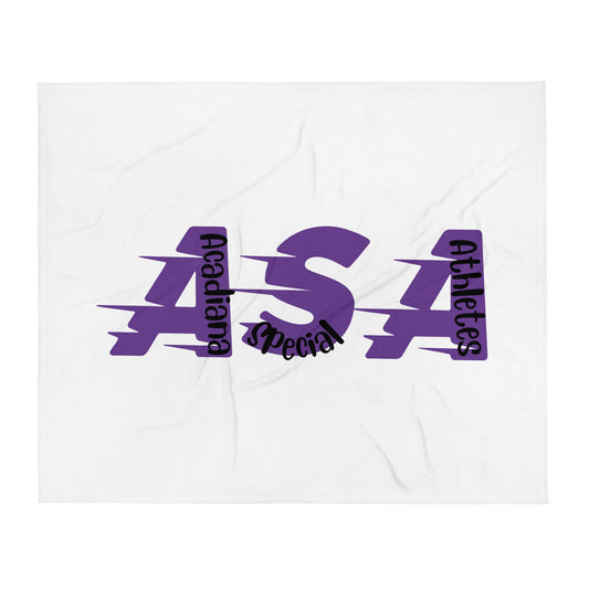 Throw Blanket | Acadiana Special athletes of Louisiana