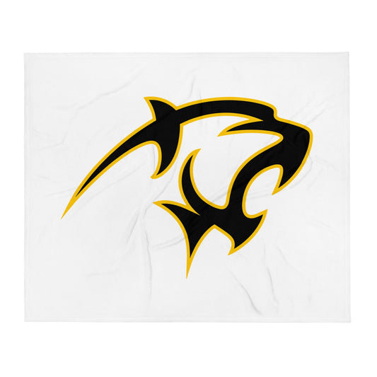 Throw Blanket | Adelphi Womens Soccer | Mascot Logo