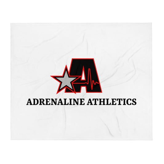 Throw Blanket | Adrenaline Athletics | Block A Logo