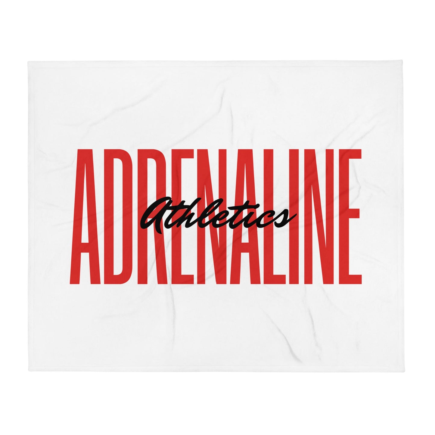 Throw Blanket | Adrenaline Athletics | Script Logo