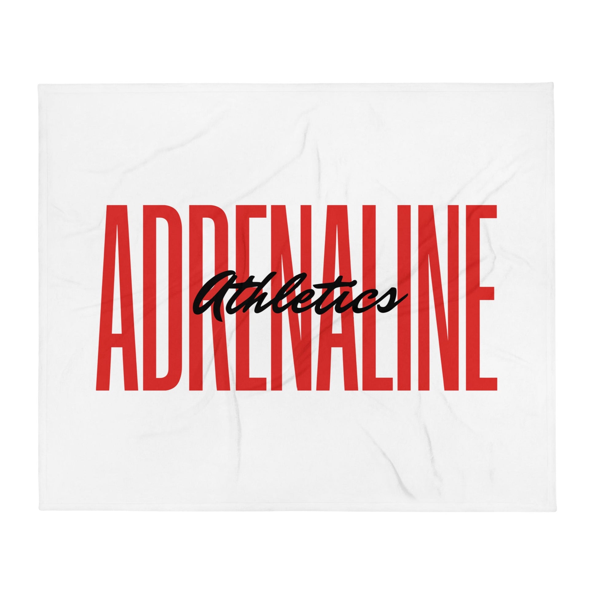 Throw Blanket | Adrenaline Athletics | Script Logo