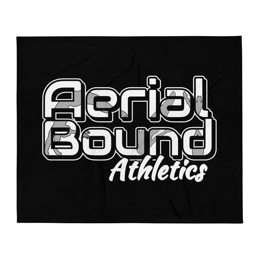 Throw Blanket | Aerial Bound Athletics | Athletics Logo