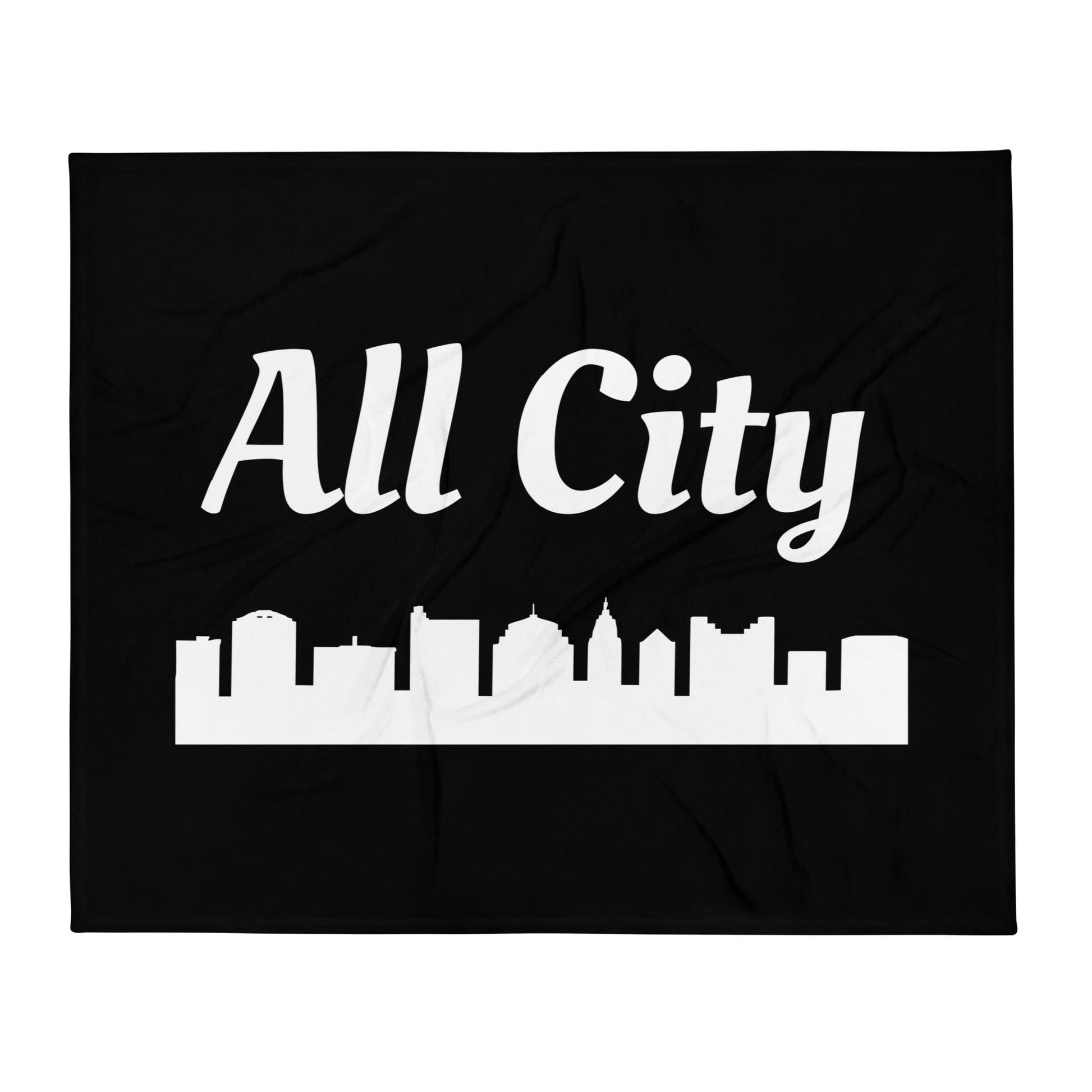 Throw Blanket | All City Volleyball Club | Alt Logo