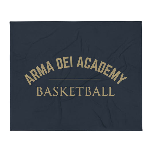 Throw Blanket | Arma Dei Academy Basketball