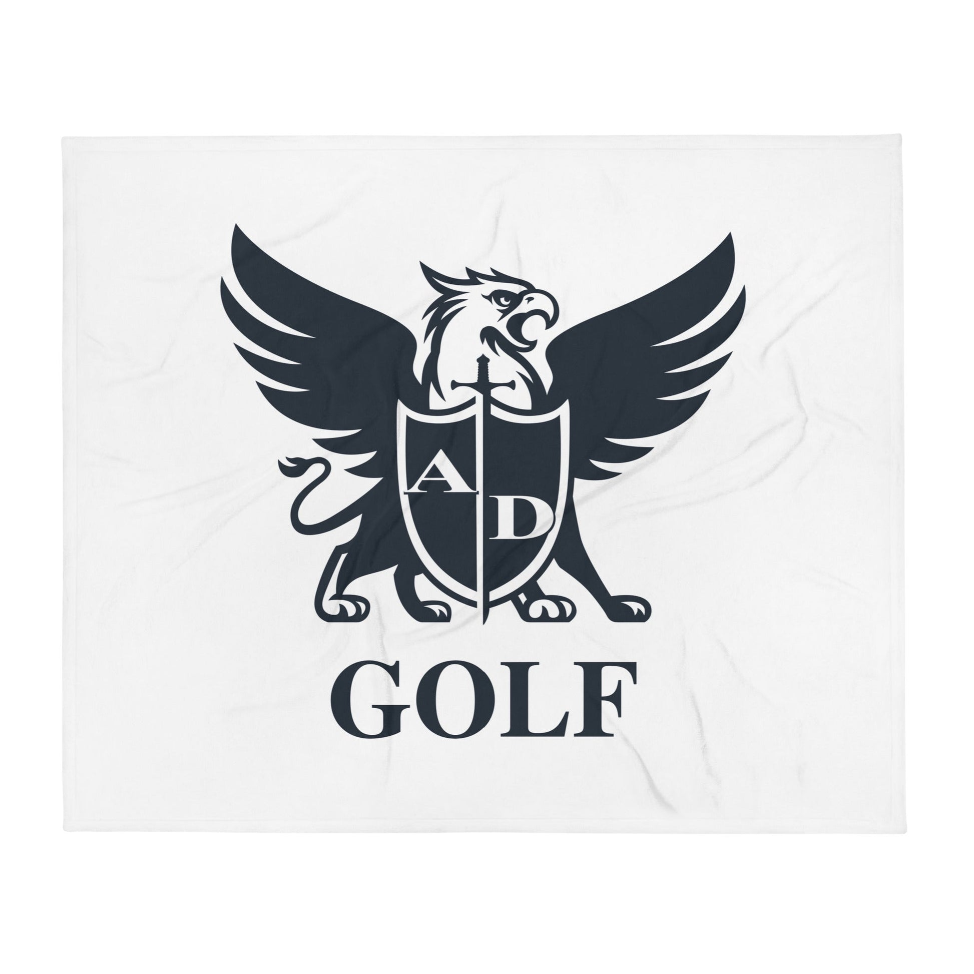Throw Blanket | Arma Dei Academy Golf | Griffin Logo