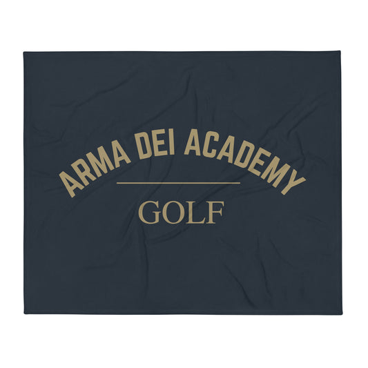 Throw Blanket | Arma Dei Academy Golf