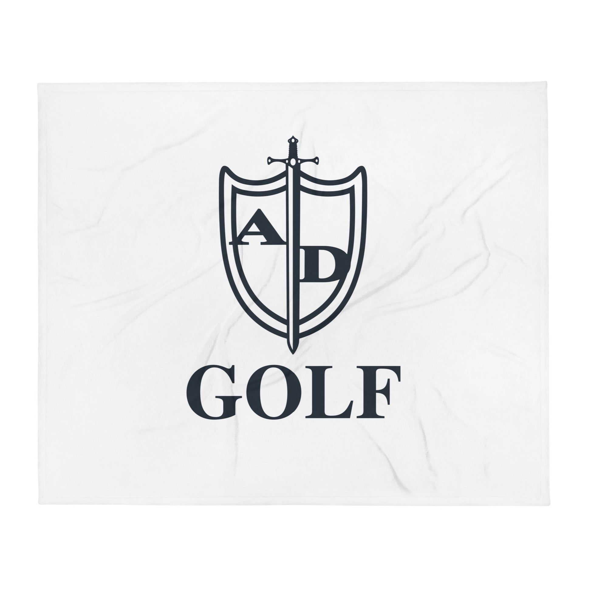 Throw Blanket | Arma Dei Academy Golf | Shield Logo