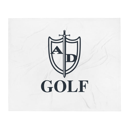 Throw Blanket | Arma Dei Academy Golf | Shield Logo