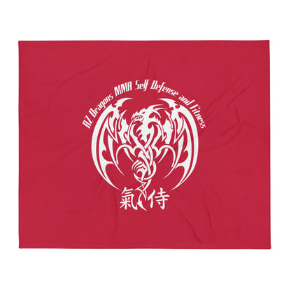 Throw Blanket | AZ DRAGONS MMA | Crest Logo