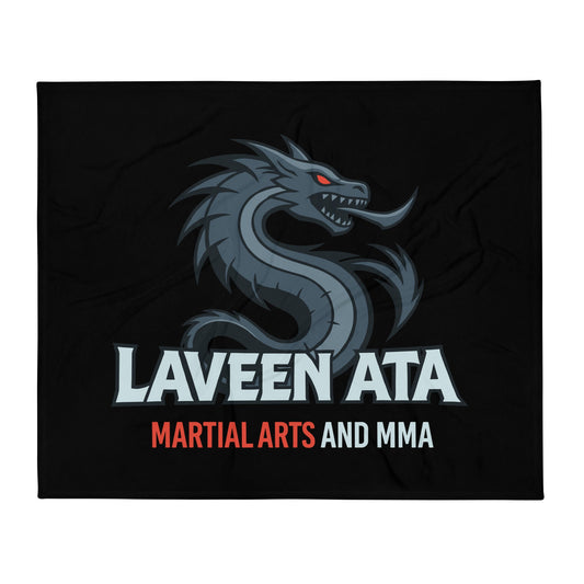 Throw Blanket | AZ DRAGONS MMA | Draconic Logo
