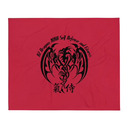 Throw Blanket | AZ DRAGONS MMA | Mark Logo