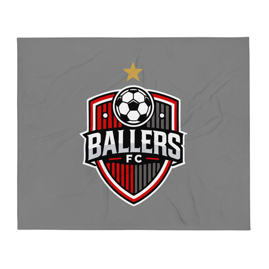 Throw Blanket | Ballers FC | Shield Logo