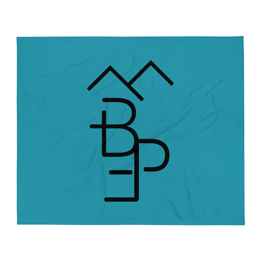 Throw Blanket | Bare Peak Farm | Alt Logo