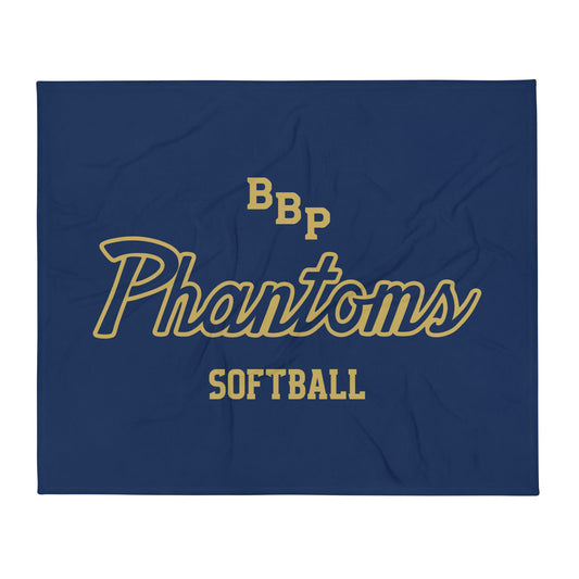 Throw Blanket | Bayport - Bluepoint Softball